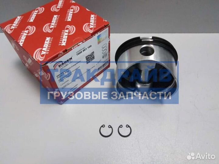 Поршнекомплект компрессора Ивеко Стралис d86 LK4935 36 37 52 LP4857 58