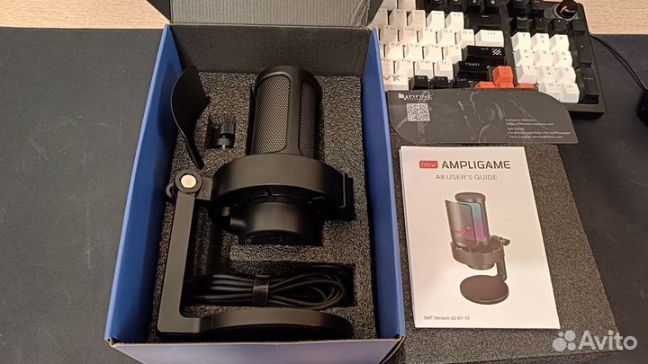 Микрофон Fifine ampligame A8 новый