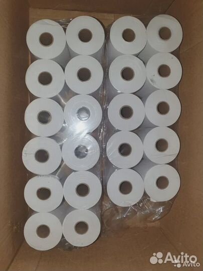 Кассовая лента/ Термобумага. Самоклеящиеся карманы