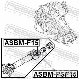 Крестовина карданного вала24X56 BMW E70/F15 Al