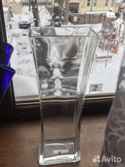 Хрустальная ваза