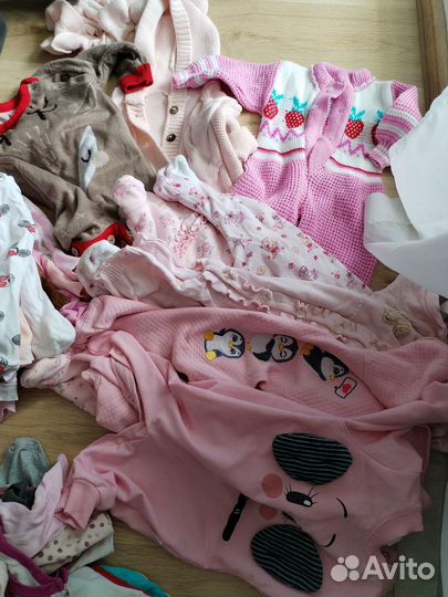 Коробка детских вещей для новорожденных