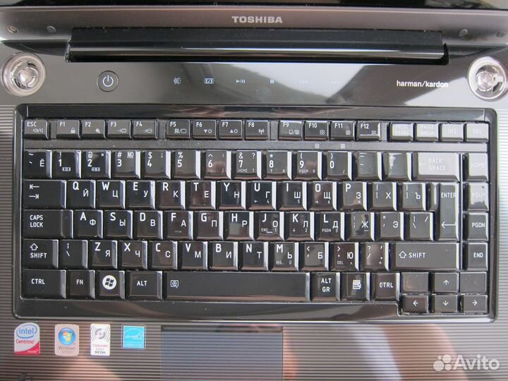 Toshiba A300. 2 ядра, 2 Gb память. Видео 512 Мб