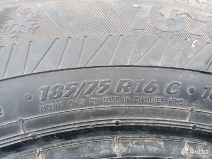 Резина на газель 185 75 r16c бу