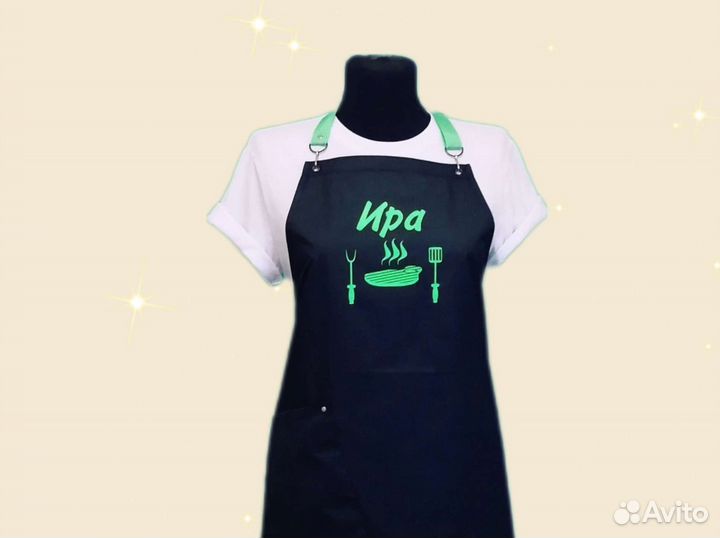 Фартук для кафе с логотипом