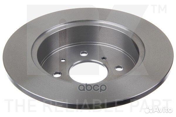 Диск тормозной honda civic 97-05 задний D 260мм