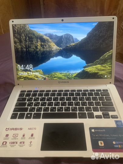 Ноутбук для учебы, работы Irbis nb270