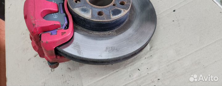 Супорта с дисками субару