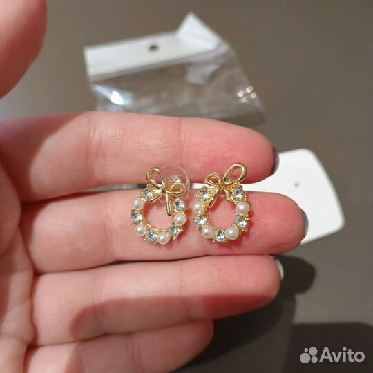 Сережки гвоздики