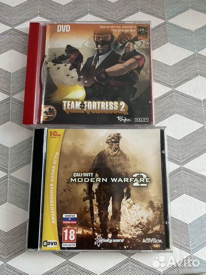 2 DVD диска с играми