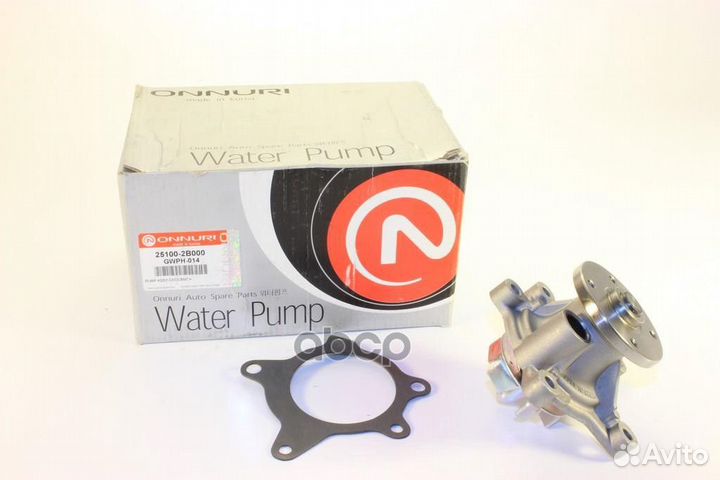 Насос водяной hyundai: accent IV/solaris (RB)