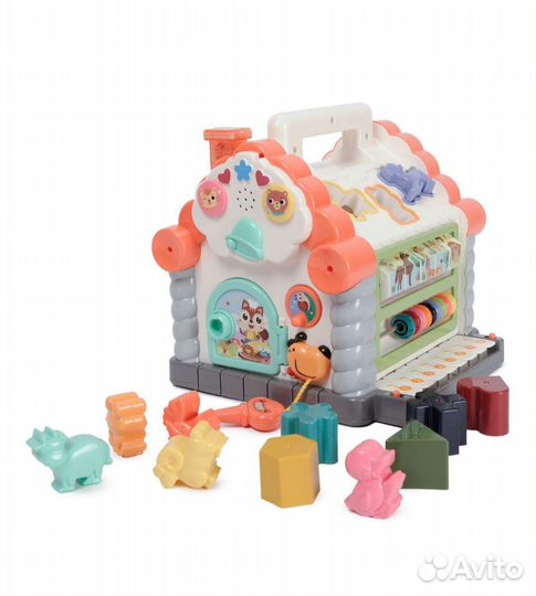 Развивающий музыкальный домик- сортер