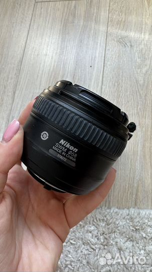 Объектив nikon 50mm f 1.4g af s nikkor