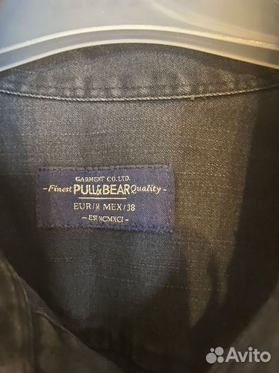 Рубашка мужская pull bear