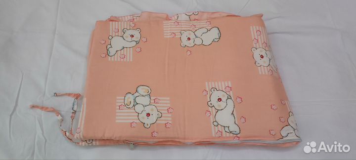 Комплект в кроватку с балдахином