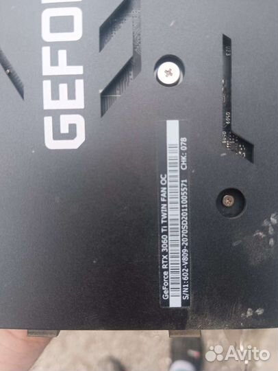 Видео карта3060ти