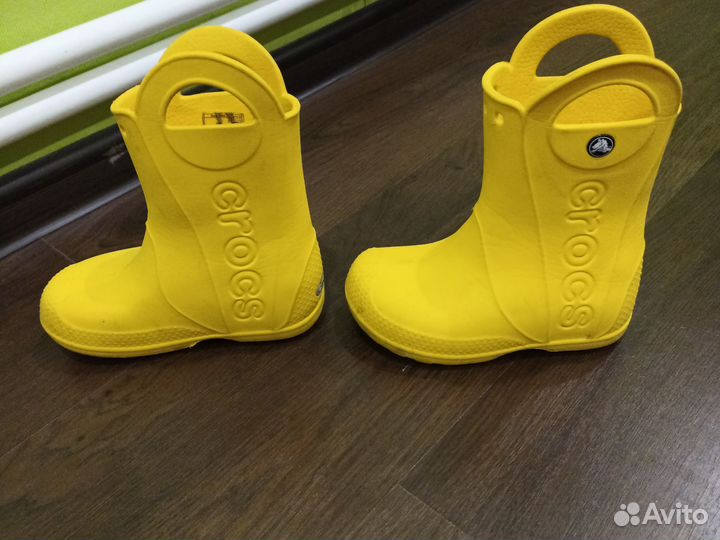 Резиновые сапоги crocs c10