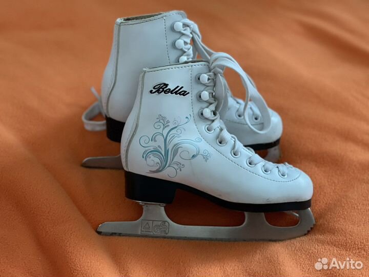 Коньки 28р фигурные детские nordway bella