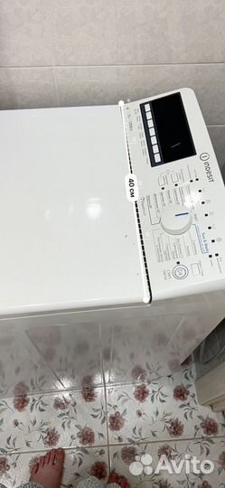 Стиральная машина с вертикальной загрузкой indesit