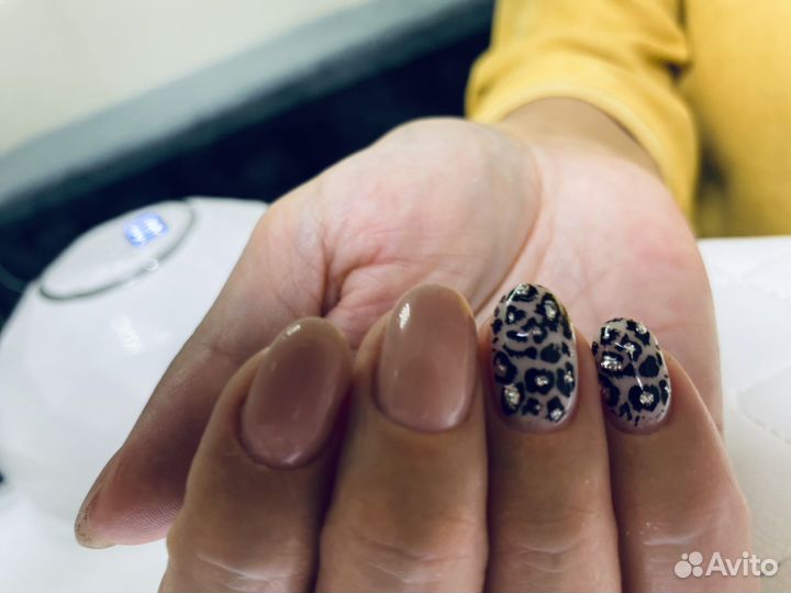 Маникюр наращивание