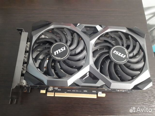MSI Radeon RX 5500 XT mech OC, не бита, не крашена