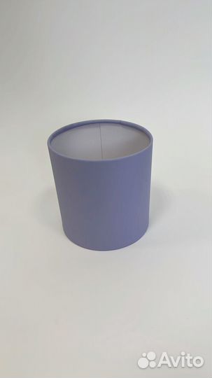 Шляпная коробка XS (сиреневая) очень маленькая 12