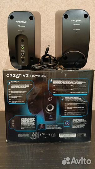 Портативная аудиосистема creative T15 Wireless