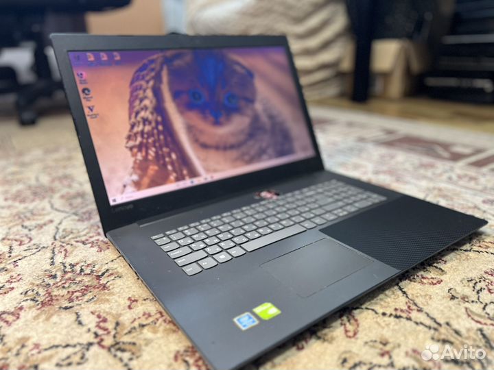 Игровой Ноутбук 17,3 Lenovo 4ядра/MX110 2гб/8гб