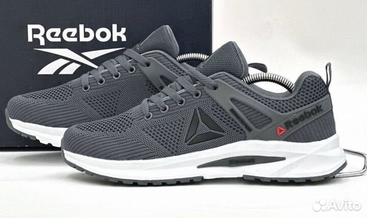 Кроссовки мужские летние 41-45 Reebok серые