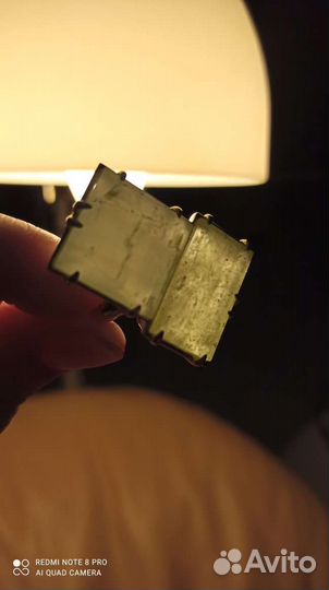 Кольцо с аквамарином