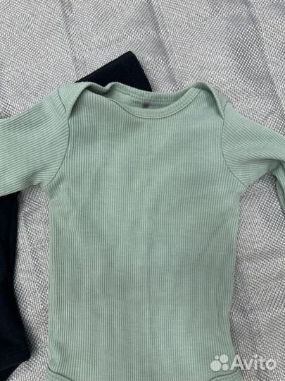 Слипы и боди пакетом для мальчика 74