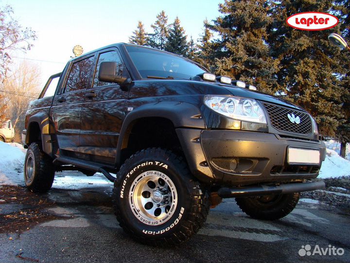 Расширители колесных арок UAZ Patriot Pickup