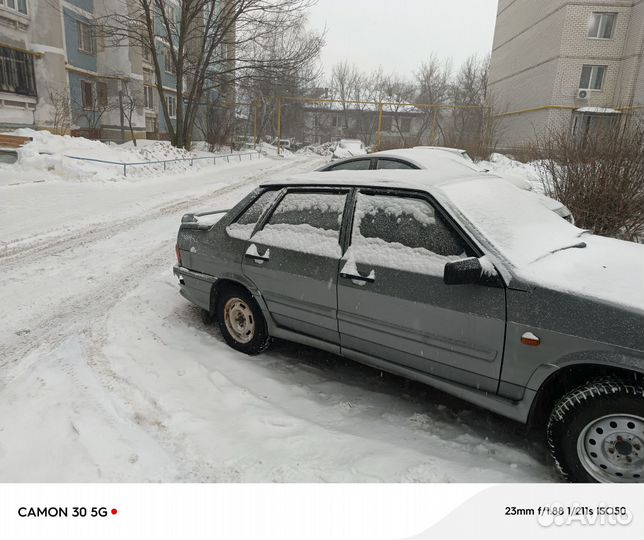 ВАЗ 2115 Samara 1.6 МТ, 2008, 3 800 км