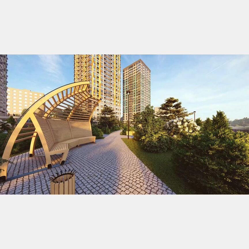 1-к. квартира, 44,9 м², 4/23 эт.