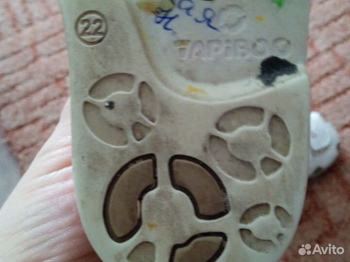 Сандалии для девочки 22 размер