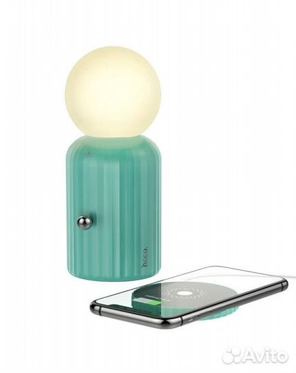 Ночник с беспроводной зарядкой