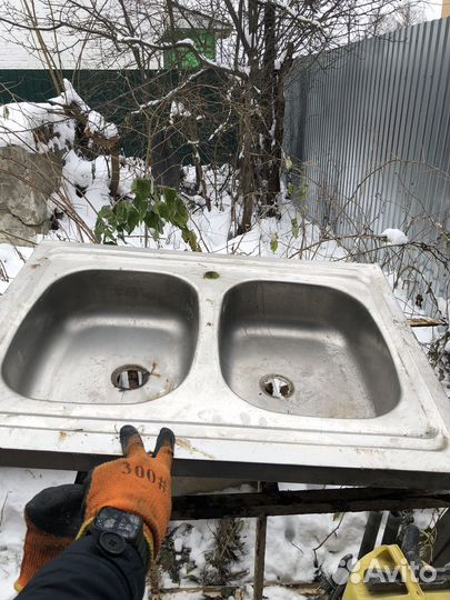 Мойка из нержавейки для кафе бу