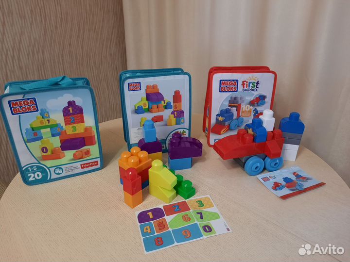 Развивающие игрушки Мегаблокс (Megabloks)