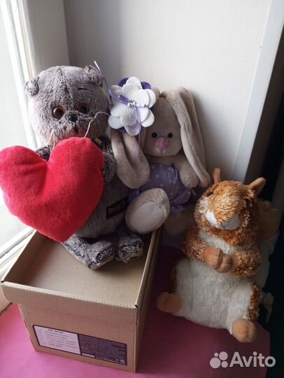 Мягкая игрушка зайка Ми