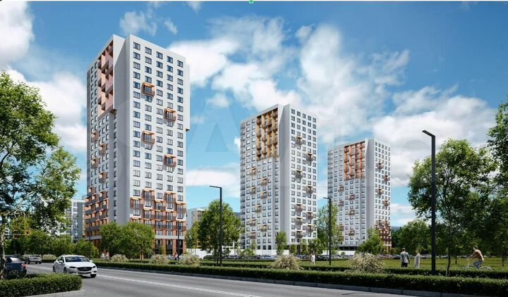 Квартира-студия, 35,8 м², 3/22 эт.