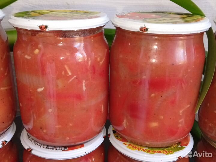 Лечо сладкое