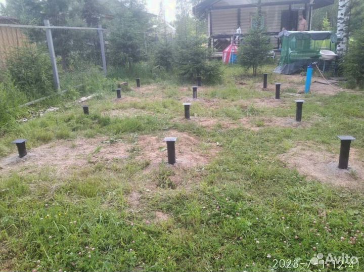 Винтовые сваи под ключ + монтаж