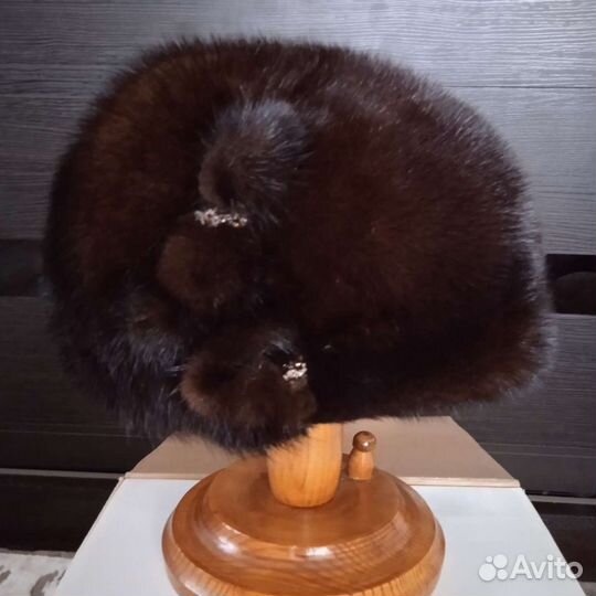 Шапка норковая женская