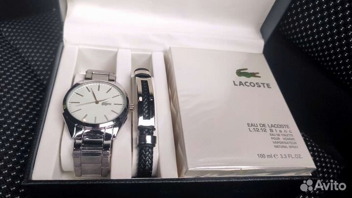Подарочный набор для мужчин 3в1 Lacoste