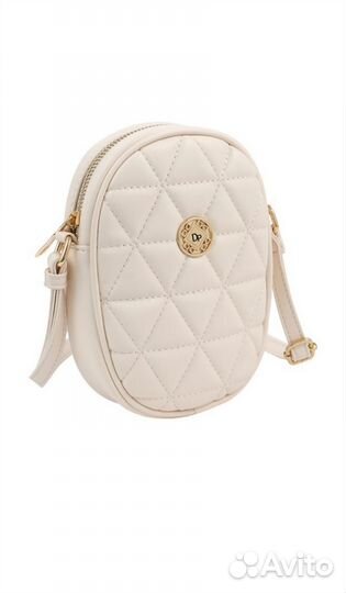 Маленькая летняя сумочка бежевая