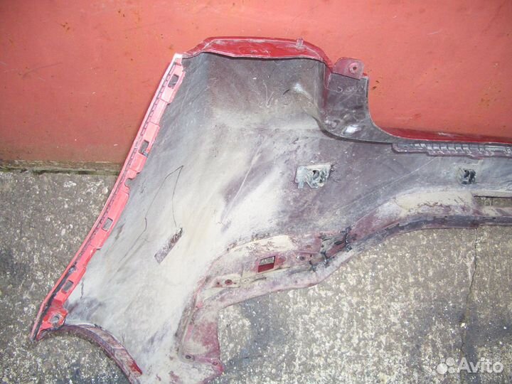 Бампер задний Киа Рио с15-17г х/б