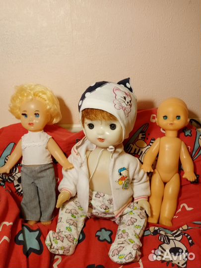 Алёнка непослушная и две советские куколки