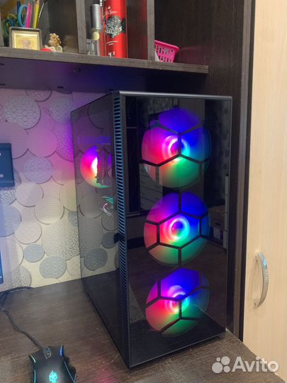 Мощный игровой пу ryzen 5 5600g rx 6600 8gb