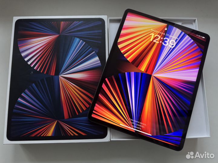 12.9 Apple iPad Pro 5 M1 128Gb Wi-Fi Sp.Gray 2021