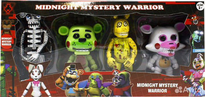 Аниматроники Five nights AT freddy's 4в1 (31727)